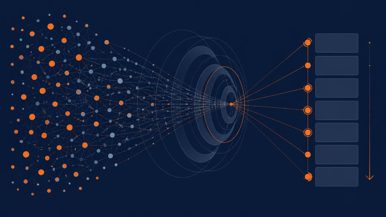 AI patent search news — semantic prior-art discovery and relevance ranking illustration